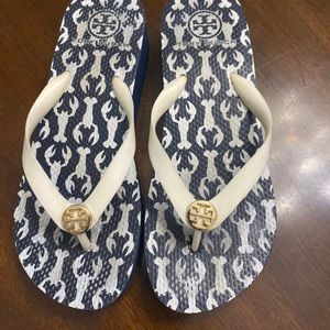 Tory Burch size 9 wedge sandals